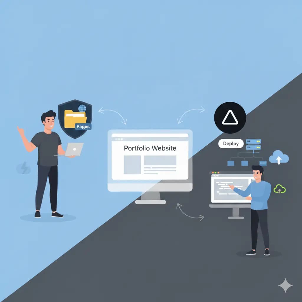 GitHub Pages vs Vercel: Pilih Mana untuk Hosting Portfolio Website?